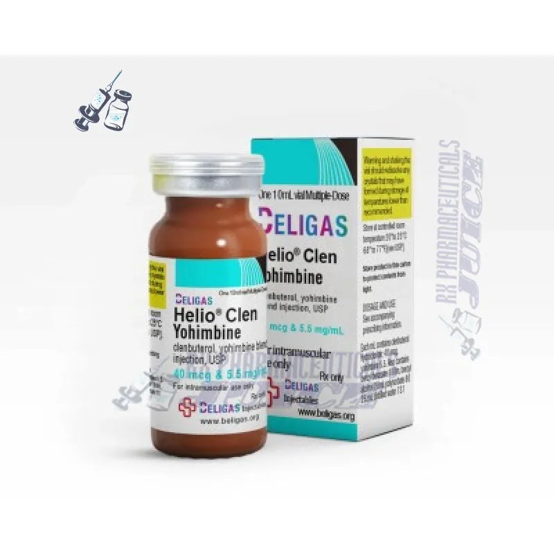  Helio Clen Yohimbine 40mcg & 5.5mg/ml 